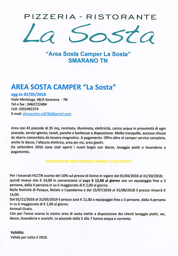 La Sosta sm