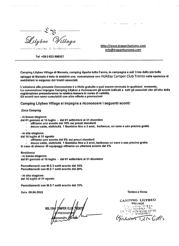 Lilybeo Villag camping TP