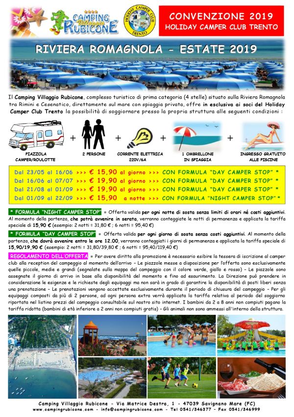 Convenzione Camping Rubicone 2019 01
